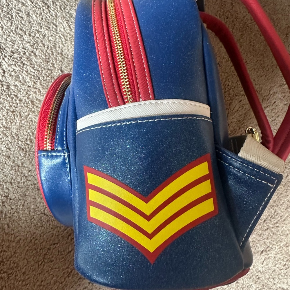 LOUNGEFLY Beatles Lonely Hearts Club Backpack NWT - Picture 6 of 7